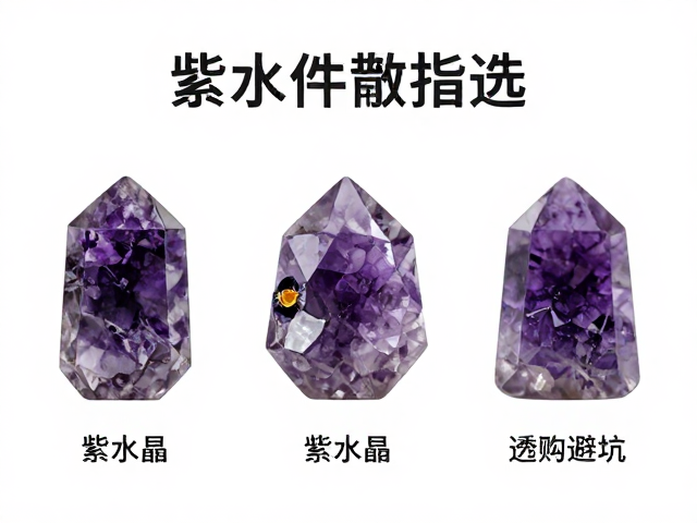 紫水晶雕刻件怎么选？通透净澈鉴别指南与选购避坑