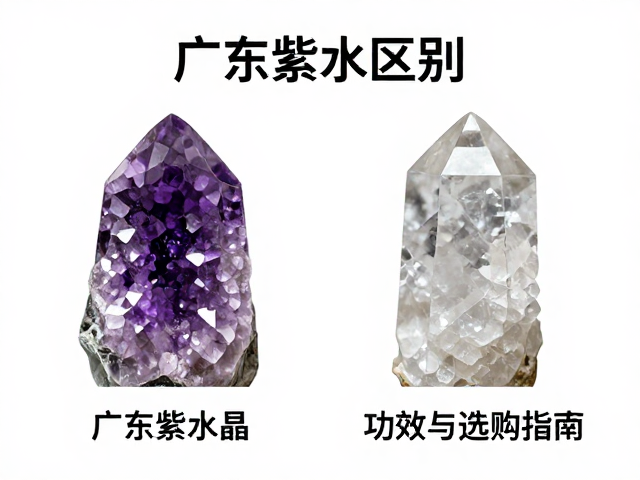 广东紫水晶和白水晶区别，产地、功效与选购指南