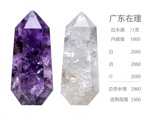广东紫水晶和白水晶区别，产地、功效与选购指南