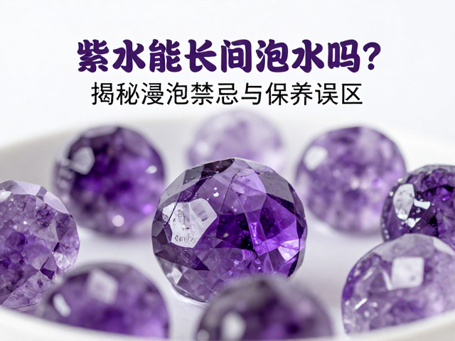 紫水晶能长时间泡水吗？揭秘浸泡禁忌与保养误区