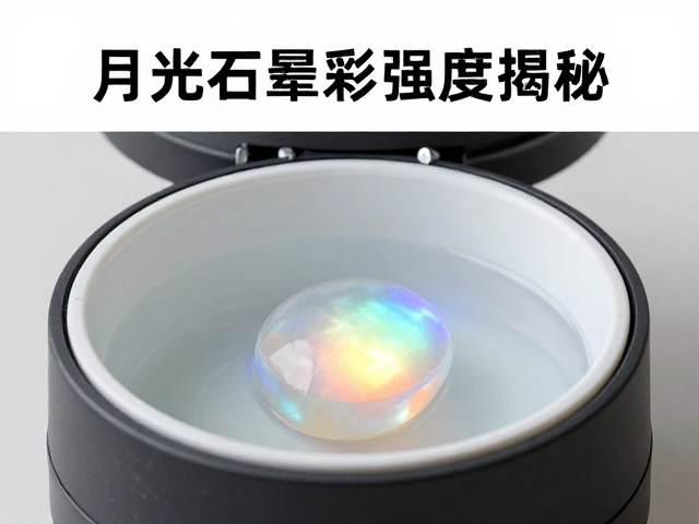 月光石晕彩强度揭秘,为何严禁超声波清洗?