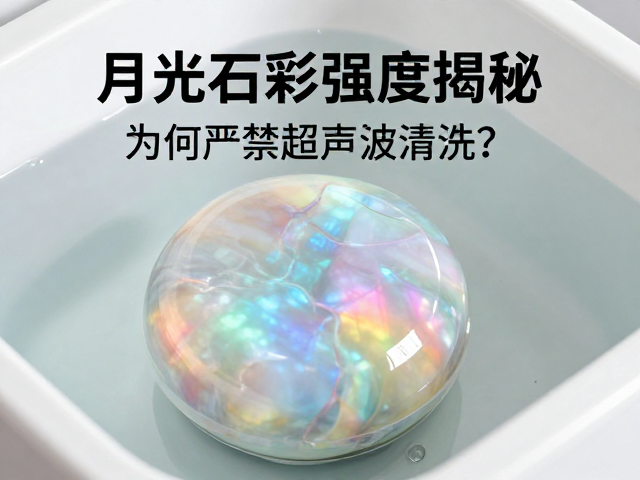 月光石晕彩强度揭秘,为何严禁超声波清洗?