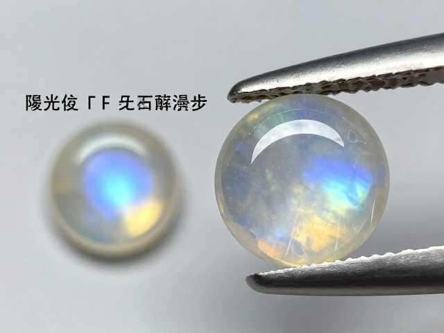 月光石切工如何提升砂金效应？日光石光泽与月光石对比解析