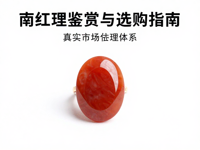 南红玛瑙戒面设计师定制,高冰飘花爆款鉴赏与选购指南