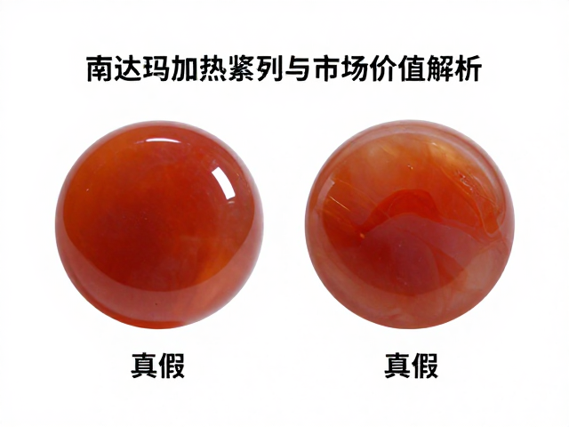 南红玛瑙马达加斯加料热处理优化,真假鉴别与市场价值解析