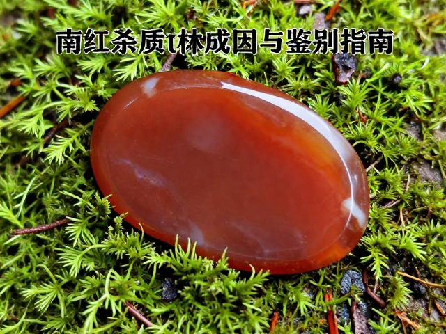 南红玛瑙无明显杂质,苔藓状包体成因与鉴别指南