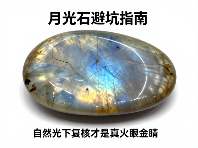 月光石避坑指南,为何要选厚切?自然光下复核才是真火眼金睛