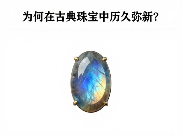 月光石变彩揭秘,为何在古典珠宝中历久弥新?