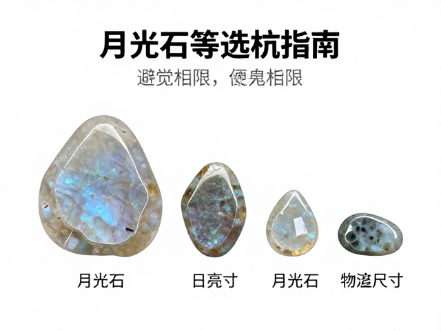 月光石硬度中等，如何根据用途选尺寸？避坑指南