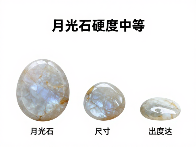 月光石硬度中等,如何根据用途选尺寸?避坑指南