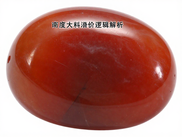 南红玛瑙与水胆玛瑙,高净度大料溢价逻辑解析