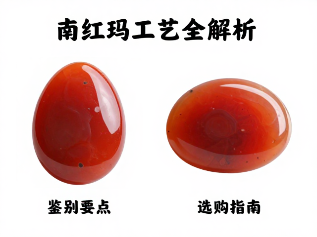南红玛瑙与玉髓切片打磨工艺全解析，鉴别要点与选购指南