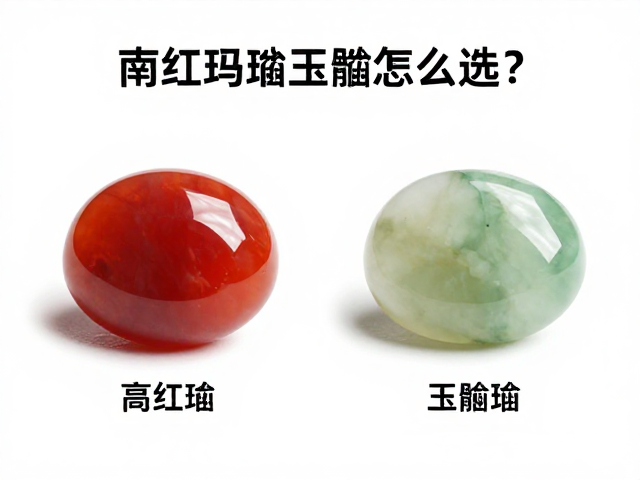 南红玛瑙与玉髓怎么选？轻奢配饰避坑指南，亲民价位买对不贵
