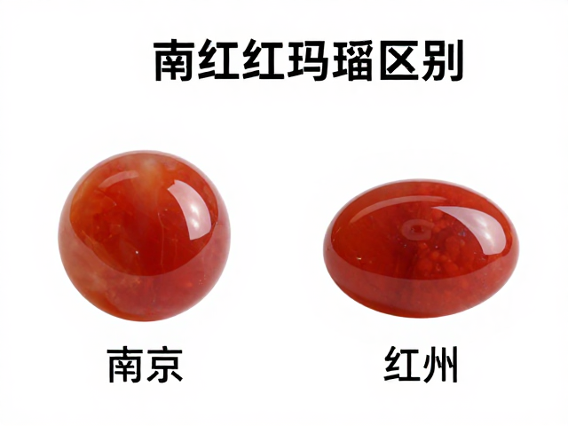 南红玛瑙与红玛瑙区别,礼赠收藏选购指南与价值解析