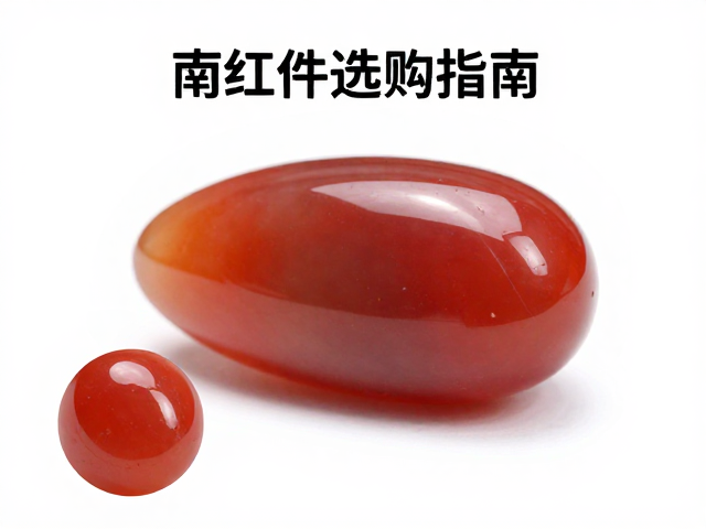 南红玛瑙把玩件选购指南,颜色均匀度鉴别与盘玩技巧