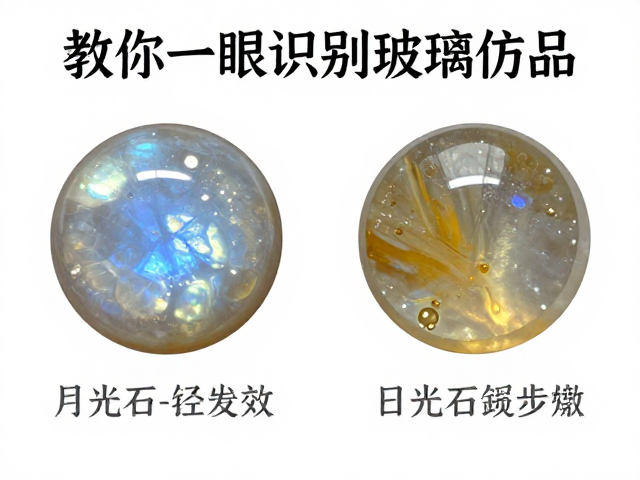 月光石与日光石怎么分?教你一眼识别玻璃仿品