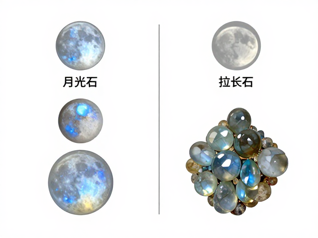 月光石与拉长石区别，月相主题首饰选购指南