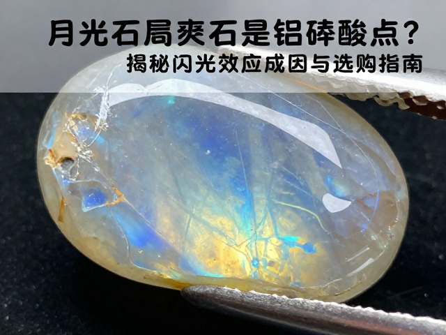 月光石是铝硅酸盐?揭秘闪光效应成因与选购指南