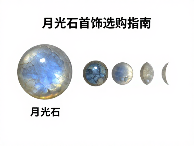 月光石与拉长石区别,月相主题首饰选购指南