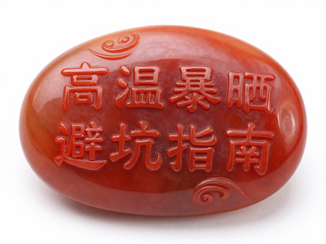 南红玛瑙雕刻浮雕避坑指南，避免高温暴晒，保色更持久