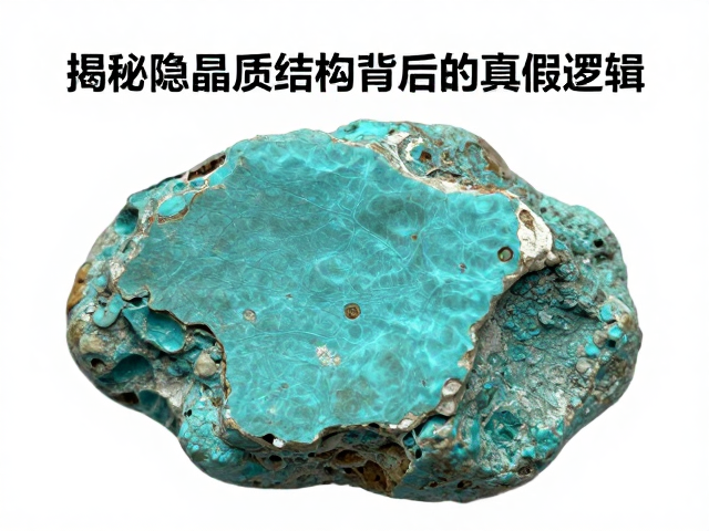 绿松石胶感强就是好?揭秘隐晶质结构背后的真假逻辑