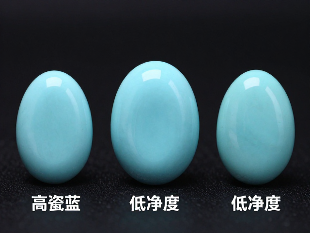 绿松石吊坠净度怎么选?高瓷蓝与低净度的避坑指南