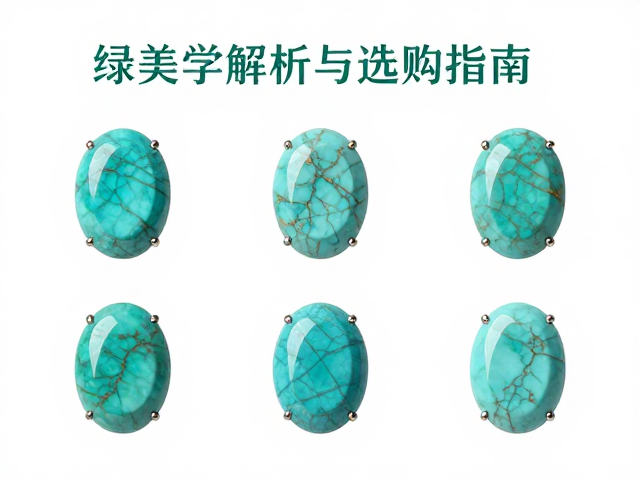 绿松石高定珠宝,石纹美学解析与选购指南