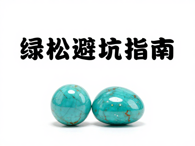 绿松石赌石避坑指南，婚嫁珠宝选购全解析