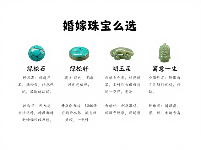 婚嫁珠宝怎么选?绿松石与岫玉寓意解析,见证幸福一生