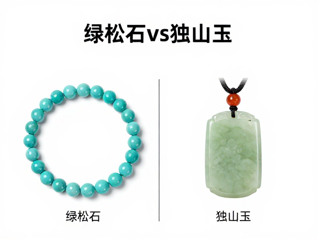 绿松石vs独山玉,轻奢日常佩戴怎么选?高颜值百搭指南