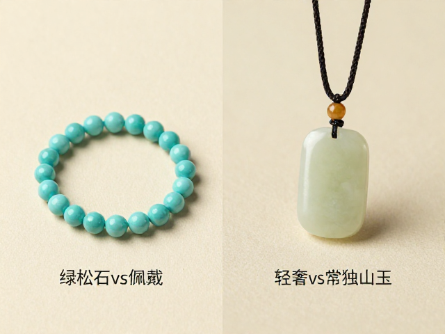 绿松石vs独山玉，轻奢日常佩戴怎么选？高颜值百搭指南