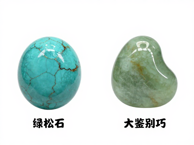 绿松石与岫玉毛料怎么分？3大鉴别技巧，避坑指南