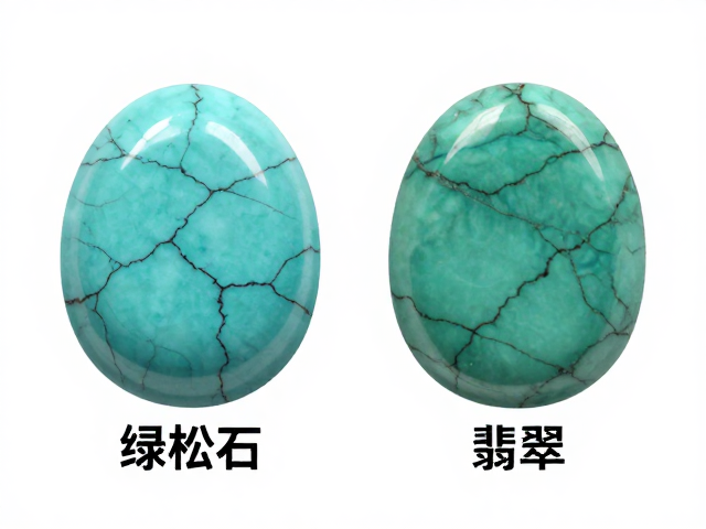 绿松石vs翡翠，水线纹理鉴定真假，避坑指南与价值解析