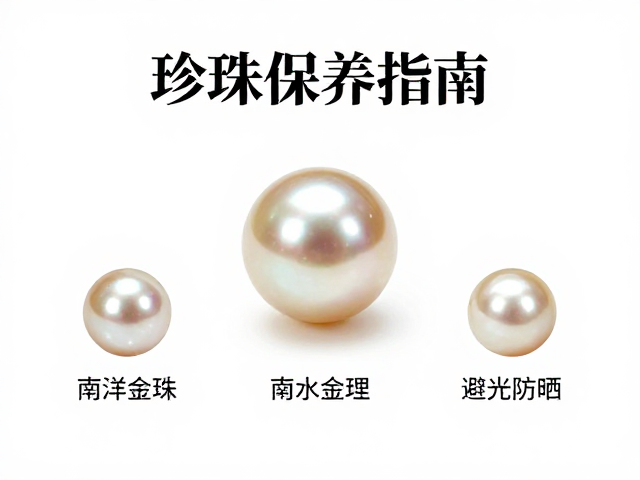 珍珠保养指南,淡水珠/海水珠/南洋金珠如何稳定化处理及避光防晒
