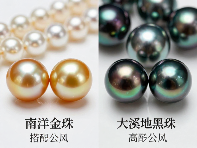 淡水珠、海水珠、南洋金珠、大溪地黑珍珠、海螺珠选购指南，东方礼仪首饰搭配与价值解析