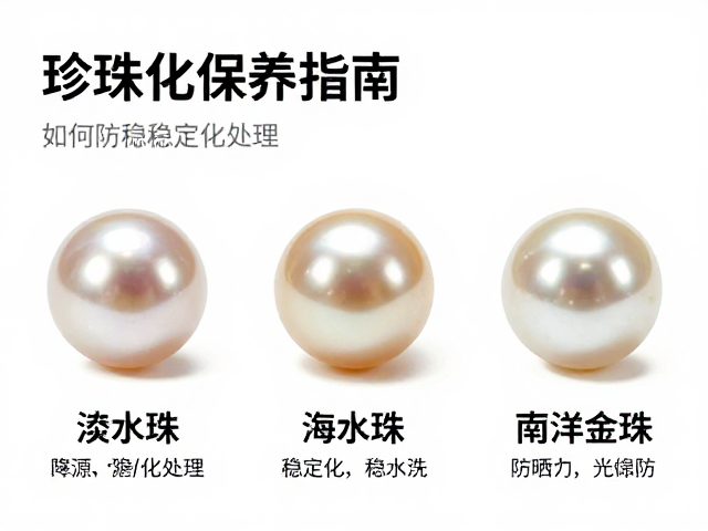 珍珠保养指南,淡水珠/海水珠/南洋金珠如何稳定化处理及避光防晒