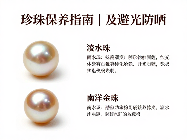 珍珠保养指南,淡水珠/海水珠/南洋金珠如何稳定化处理及避光防晒