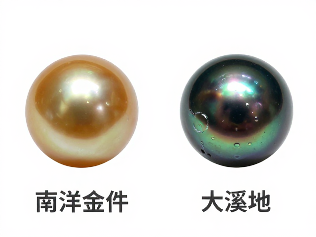 淡水珠、海水珠、南洋金珠、大溪地黑珍珠,气泡包体鉴别与象牙替代材质解析
