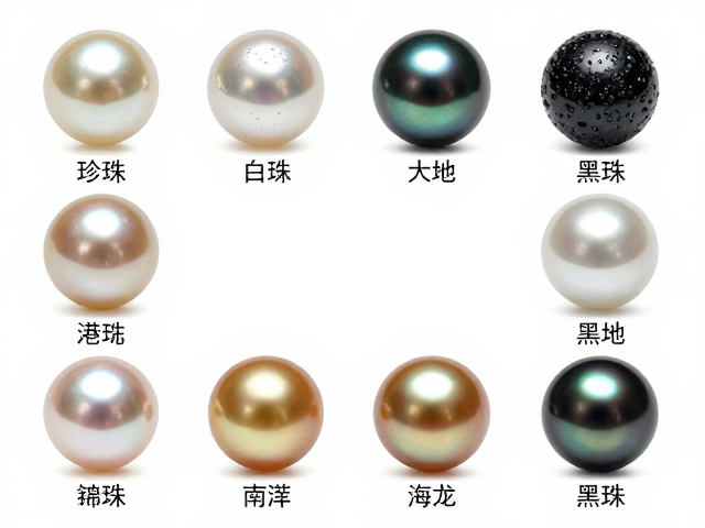 珍珠、煤精与独特纹理,淡水珠、海水珠、南洋金珠、大溪地黑珍珠选购指南