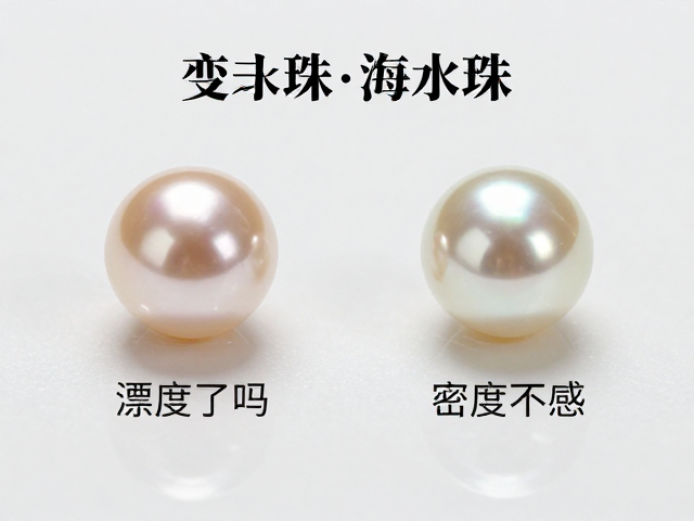 珍珠漂白了吗?淡水珠、海水珠密度手感鉴别指南