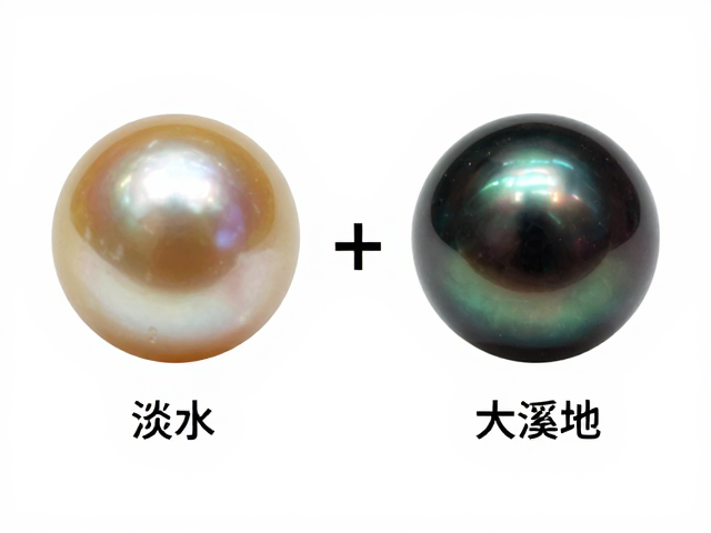 珍珠分级指南，淡水、海水、南洋金珠与大溪地黑珍珠的天然纹理差异解析