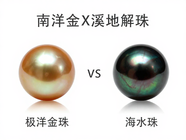 淡水珠vs海水珠,南洋金珠大溪地黑珍珠天然纹理与护身寓意全解析