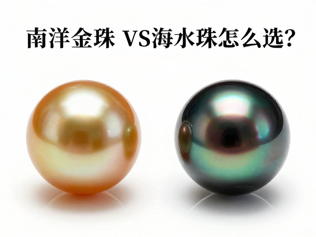 淡水珠vs海水珠怎么选?南洋金珠与大溪地黑珍珠日常轻奢佩戴指南