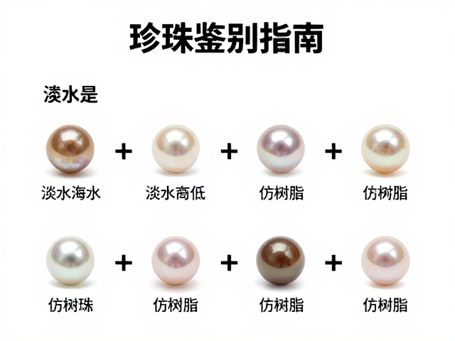 珍珠鉴别指南,淡水海水与仿树脂识别,珊瑚按色泽体量计价详解