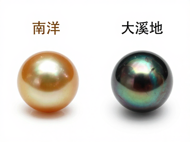 淡水珠vs海水珠，南洋金珠与大溪地黑珍珠天然纹理差异全解析