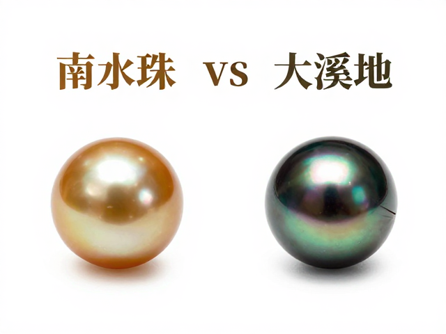 淡水珠vs海水珠?南洋金珠与大溪地黑珍珠切磨工艺全解析