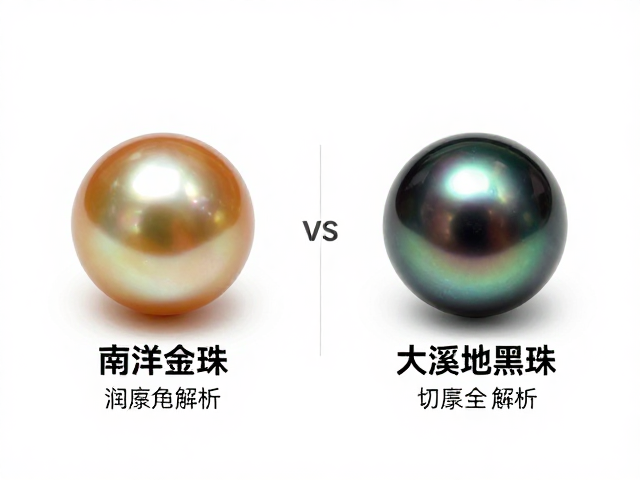 淡水珠vs海水珠?南洋金珠与大溪地黑珍珠切磨工艺全解析