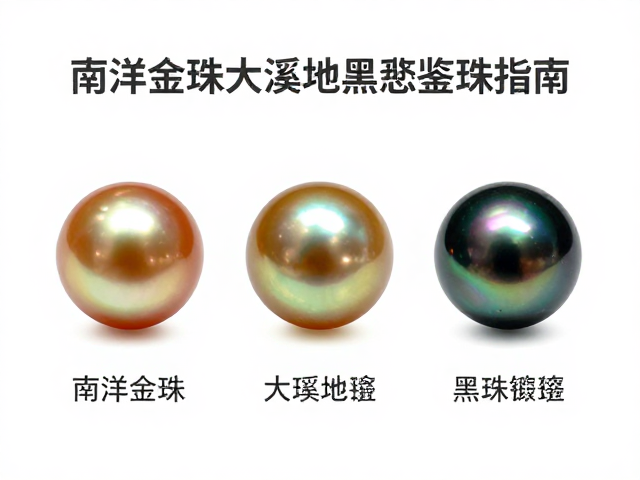 淡水珠海水珠怎么选？南洋金珠大溪地黑珍珠镶嵌与密度手感鉴别指南