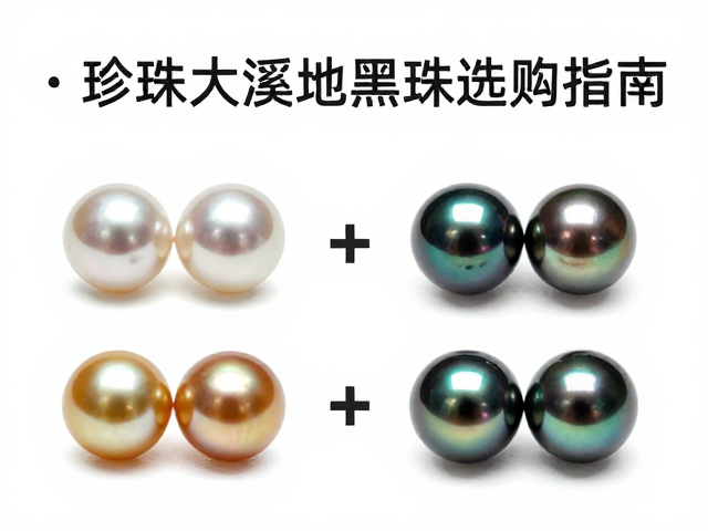 珍珠与海螺珠区别，淡水珠、海水珠、南洋金珠大溪地黑珍珠选购指南