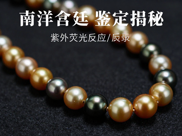 南洋金珠与大溪地黑珍珠紫外荧光反应揭秘,古典宫廷饰品鉴定指南